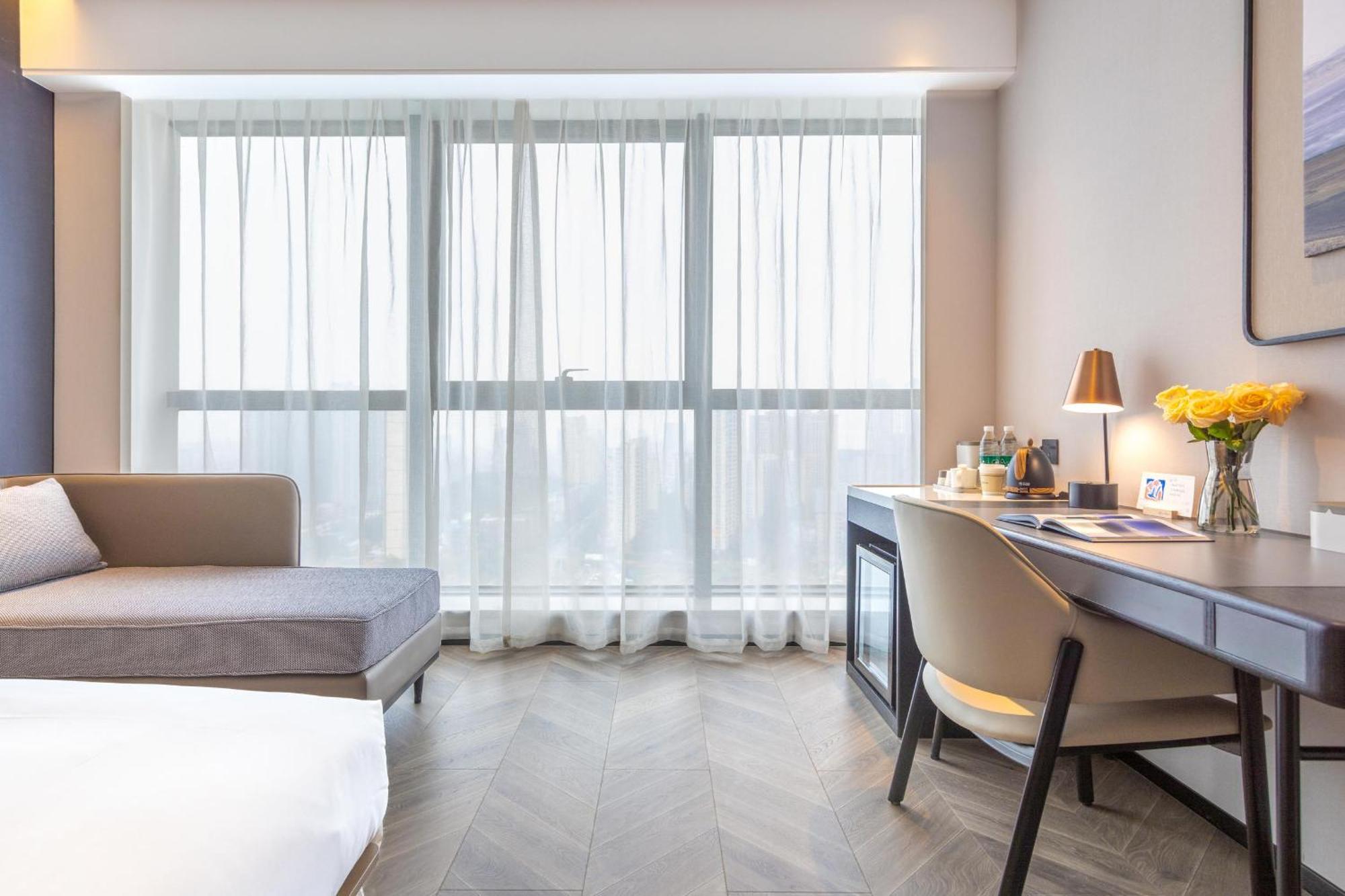 Atour Hotel Wuhan Chuhe Han Street Hongshan Plaza Exteriér fotografie