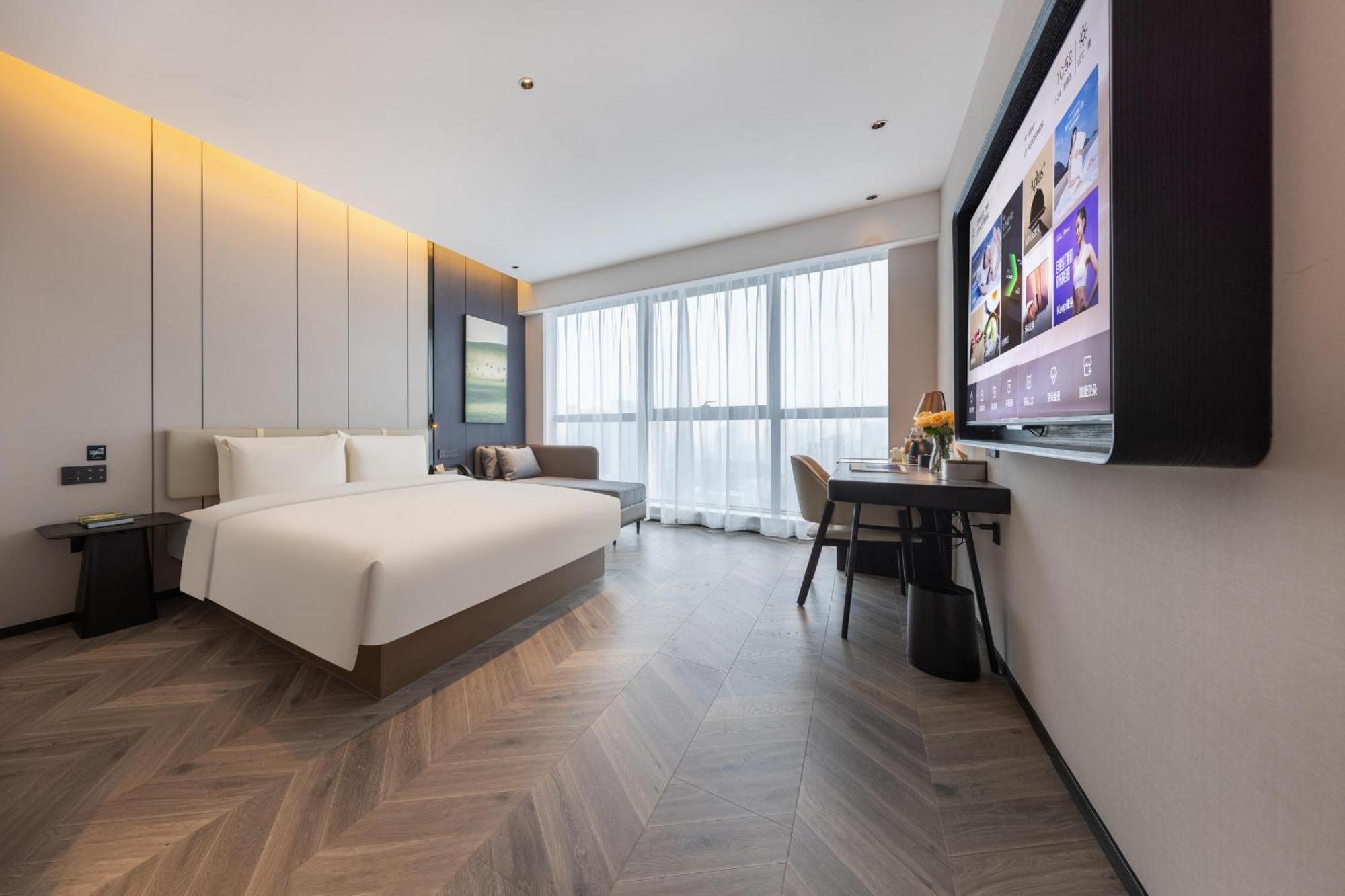 Atour Hotel Wuhan Chuhe Han Street Hongshan Plaza Exteriér fotografie